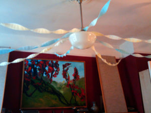 Birthday streamers