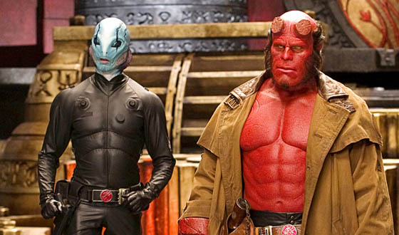 Abe Sapien and Hellboy