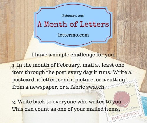 A Month of Letters Challenge (3)