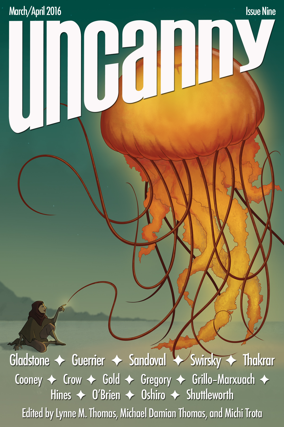 Uncanny Magazine Issue Nine cover