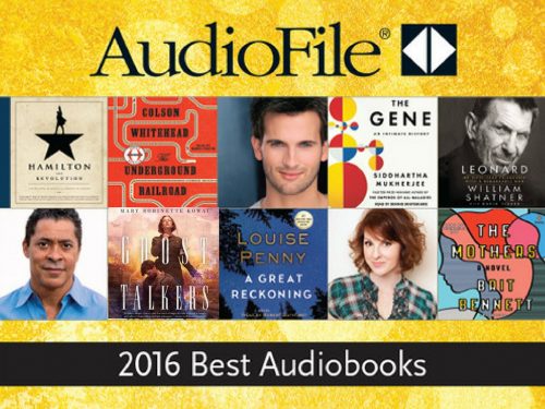 Best 2016 Audiobooks - Hamilton, Underground Railroad, Ghost Talkers, A Great Reckoning, The Gene, Leonard, The Mothers