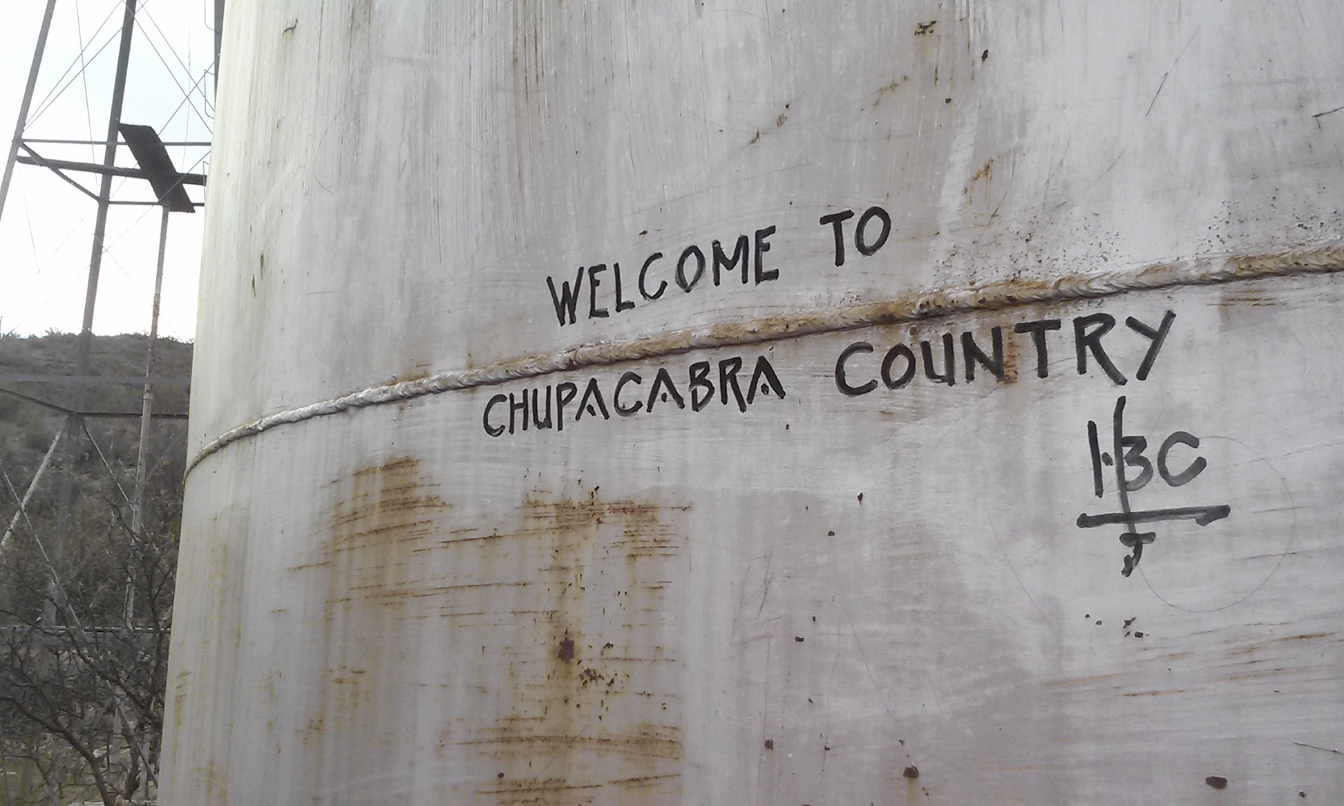 Welcome to Chupacabra country 