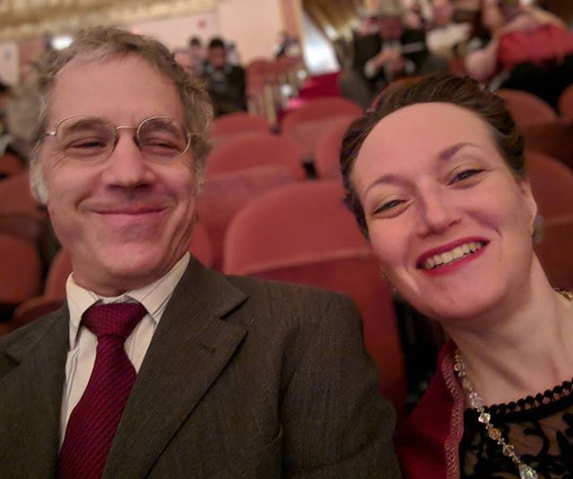 Robert and Mary Robinette at the opera