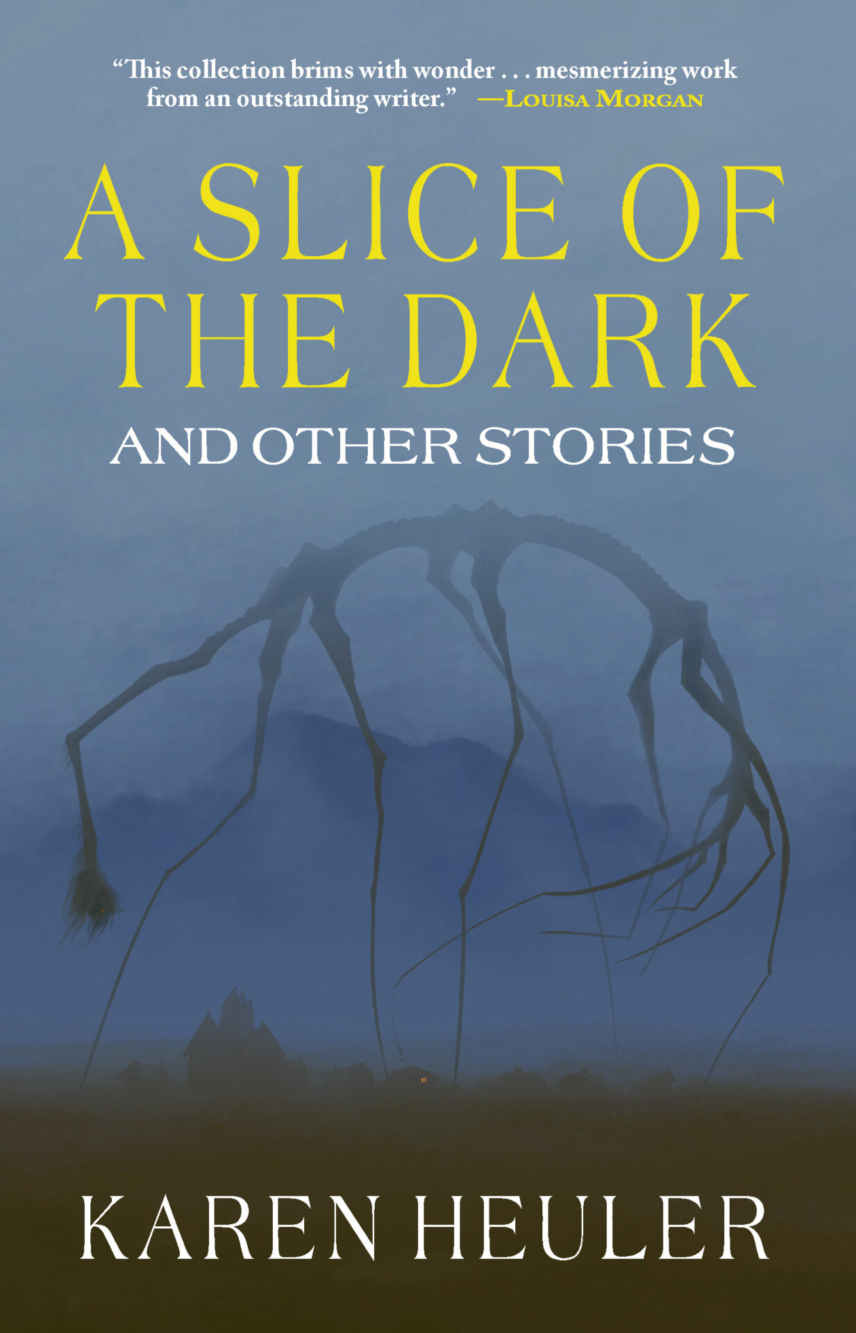 Cover of the book called A Slice of the Dark by Karen Heuler