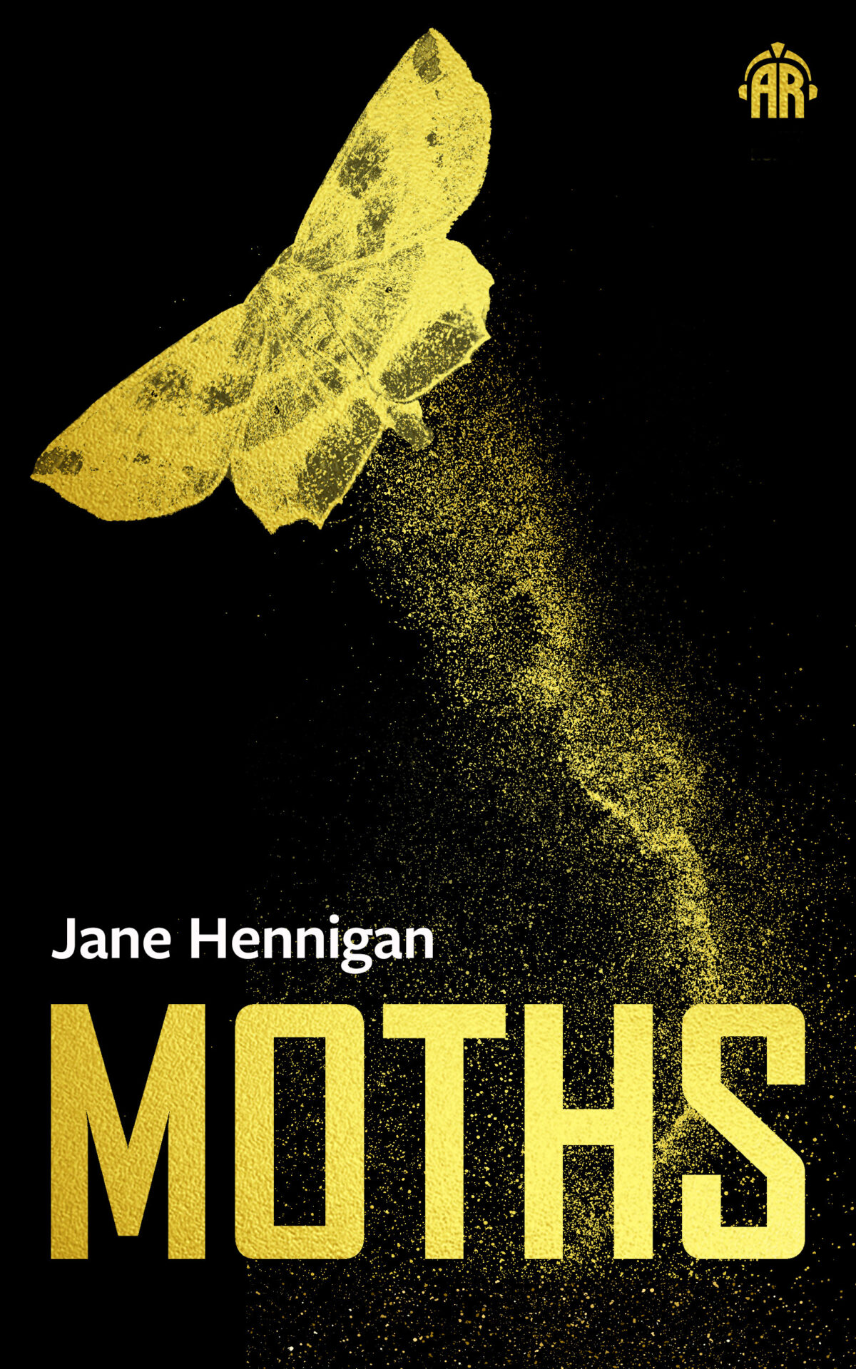 book cover of Moths by Jane Hennigan