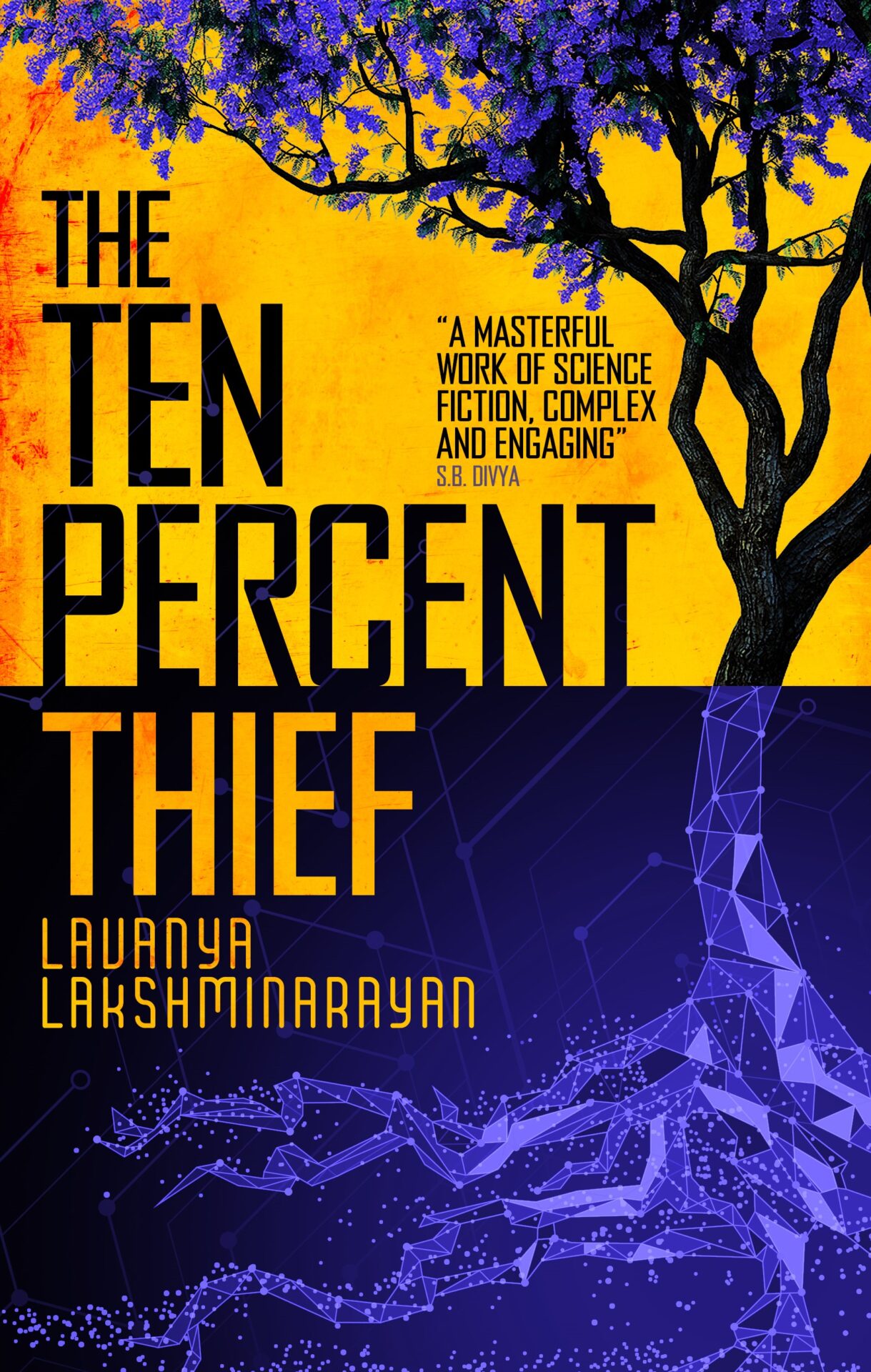 book cover of the ten percent thief by Lavanya Lakshminarayan