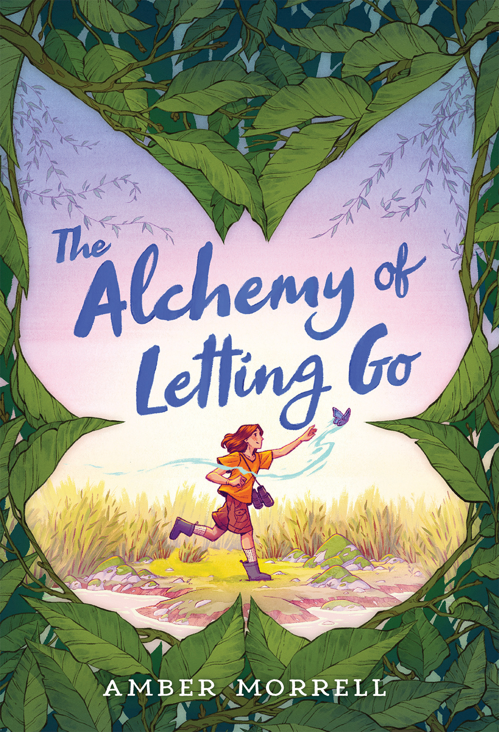 The Book cover of the book the Alchemy of Letting Go by Amber Morrell