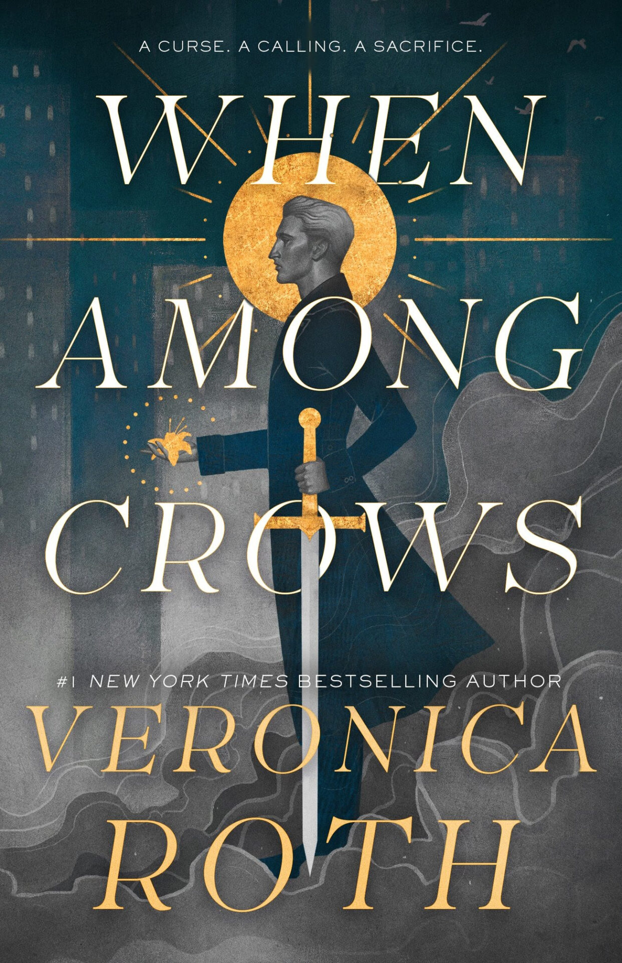 Cover of WHEN AMONG CROWS by Veronica Roth